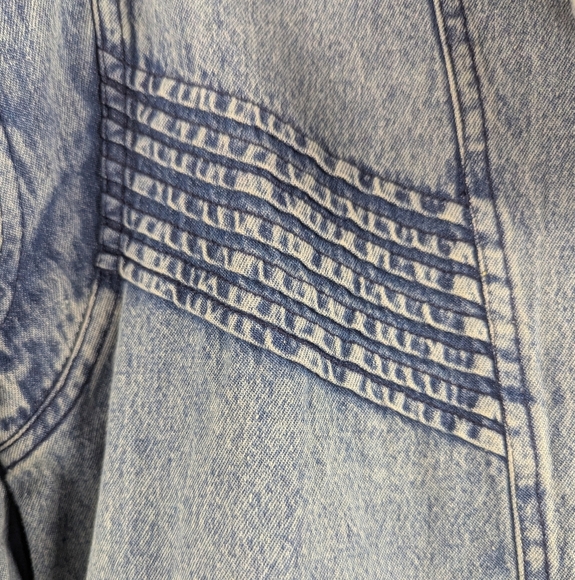 BiBi Jean Jacket Frosted Size Small Excellent Condition - Picture 2 of 11